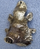 Keilerkopf - Abdeckung für Keilerwaffen aus Bronze XXXL